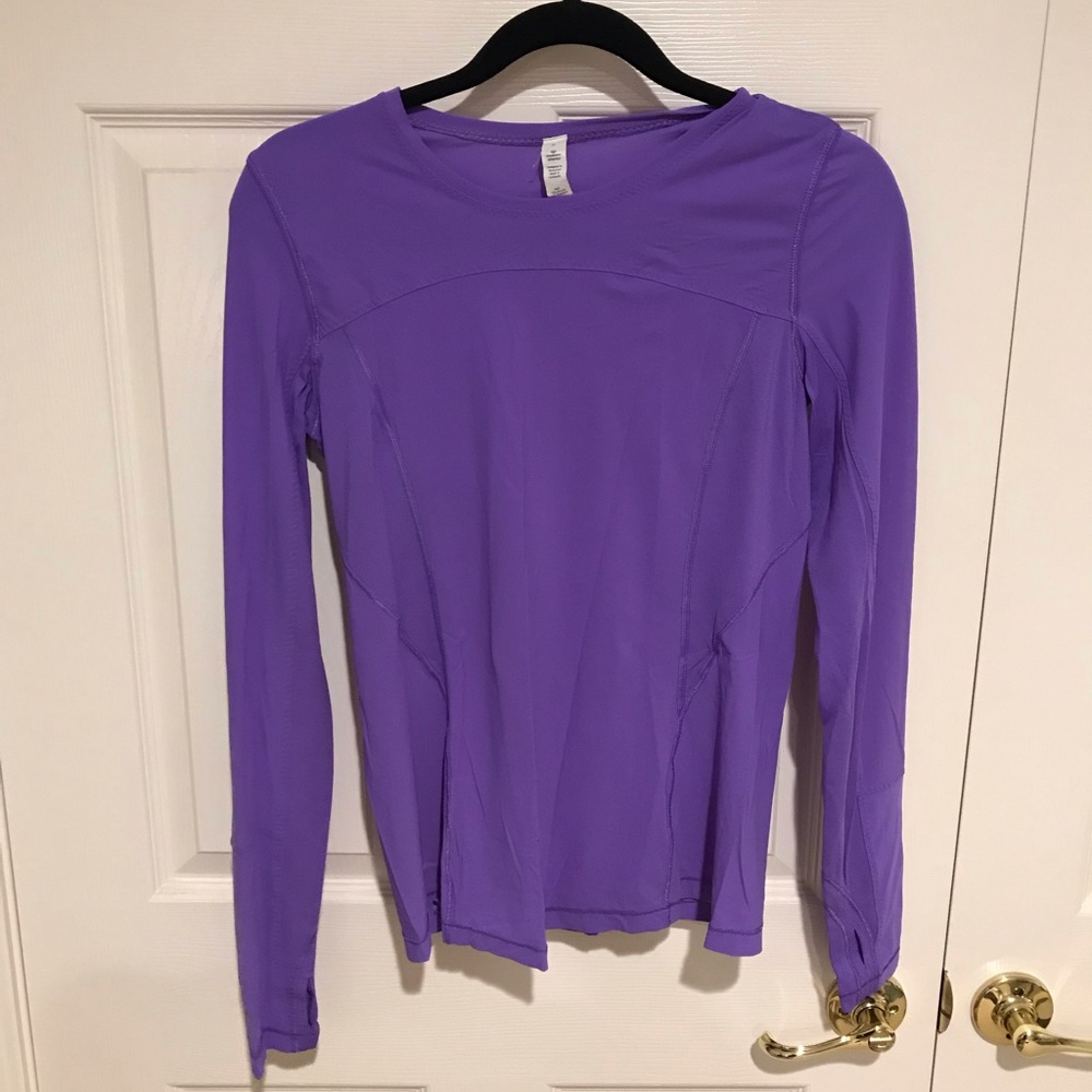 Lululemon long sleeve running shirt